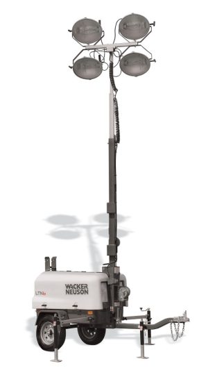 light-tower -trailer-mounted